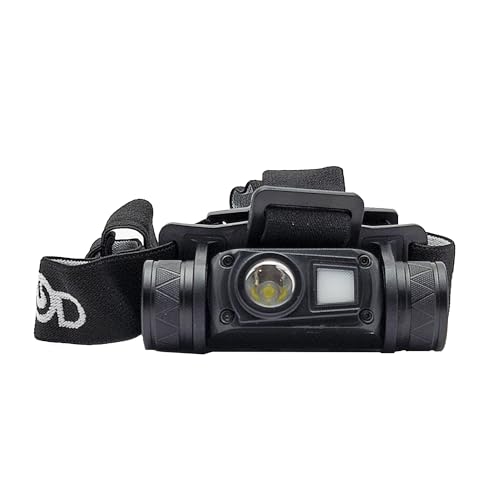 LightUp Power Rechargeable LED Headlamp for All Night