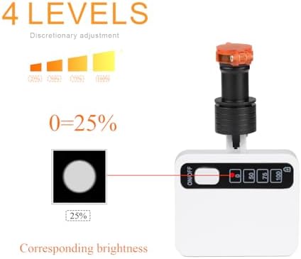 5W Ultralight LED Headlamp Clip for Glasses Binoculars