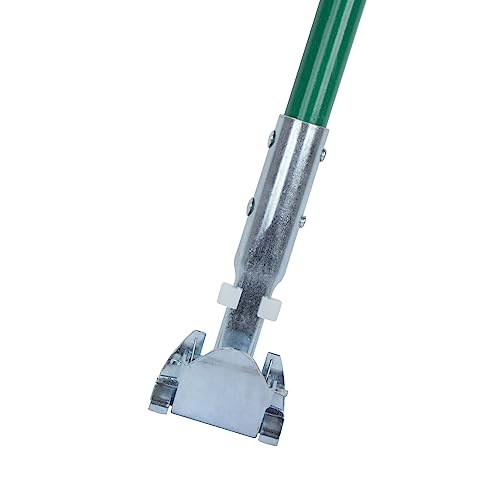 60 Dust Mop Handle Expandable with Clips Green 12-Piece Set