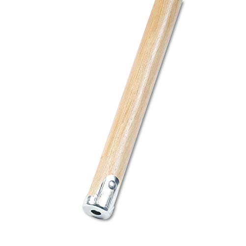 Boardwalk Lie-Flat Screw-In Mop Handle Lacquered Wood Natural