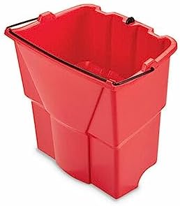 Rubbermaid WaveBrake 20 18 Quart Red Bucket