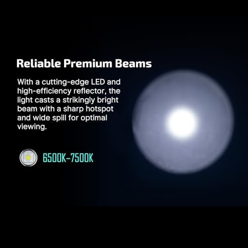 OLIGHT Perun 3 Rechargeable Headlamp BatonTurbo Bundle Handheld Flashlight