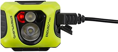 200-Lumen LED Headlamp with Rechargeable Battery and Elastic Head strap Yellow