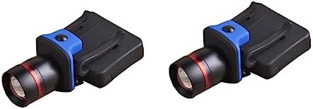 Gadpiparty 2-Piece LED Clip-On Headlamp - Adjustable Fishing Nighttime Use