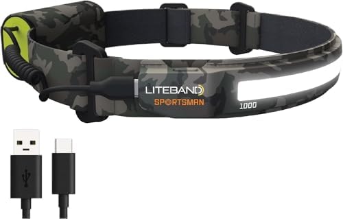 Lit Band PRO 1000 Rechargeable Led Headlamp