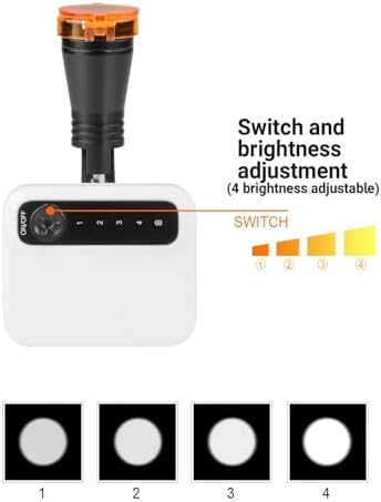 Tankredrug Magnetic Chuck Design LED White Headlight