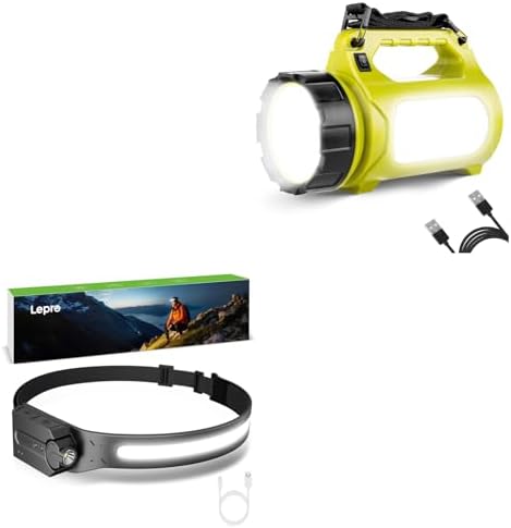 Lepro Bundle Rechargeable LED Lantern with Power Bank