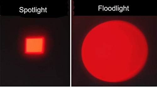 Bright Red Headlamp for Hunting and Astronomy