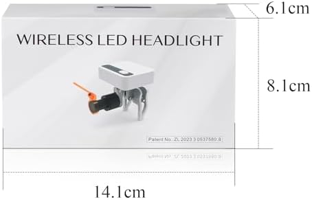 Small Durable LED Headlamp Clip for Magnifiers