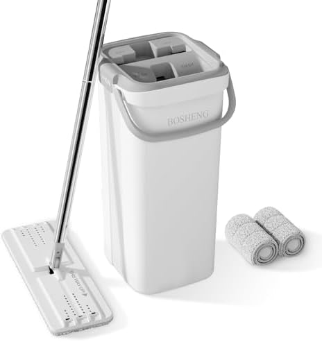 BOSHENG Mop and Bucket with Wringer Set