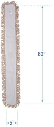 Professional 60x5 Dust Mop Heads for Great Cleanliness