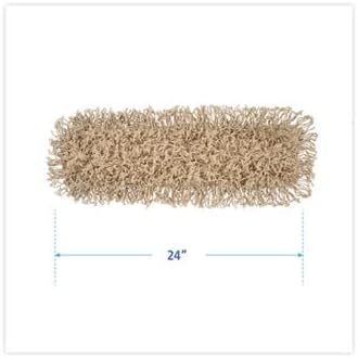 MegaDeal Boardwalk 1324 Dust Mop Head 24w x 5d White