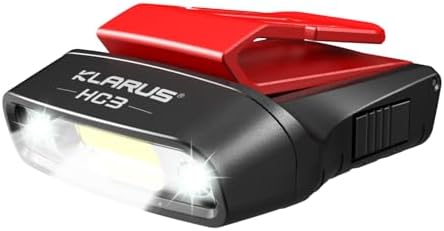 Klarus HC3 Rechargeable Motion Sensor Cap Visor Light - Headlamp