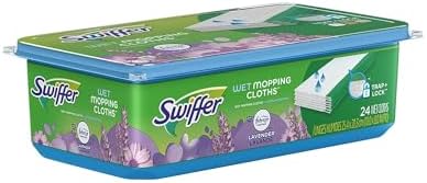 Swiffer Sweeper Wet Mopping Pad Lavender Vanilla Refill