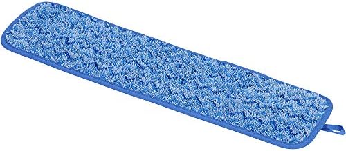 Rubbermaid Commercial Mop Head Microfiber 18-Inch Blue Heavy-Duty