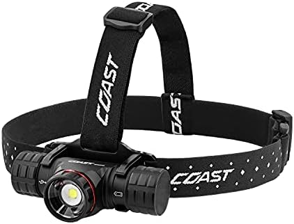 Coast XPH34R Rechargeable Dual Power Headlamp