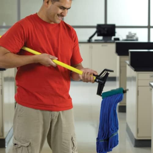 Quick Change Mop Stick Yellow