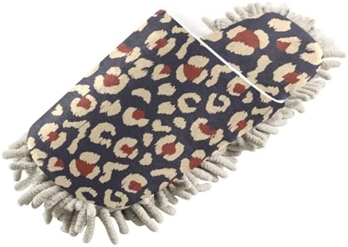 Kigai Microfiber Retro Leopard Floor Slippers