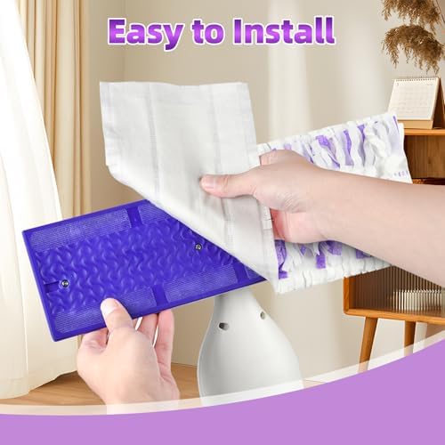 12 Pack Disposable Mop Pads for PowerMop Multi-Surface Floor Mop