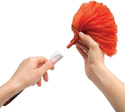 OXO Good Grips Wall-Mounted Mop and Broom Organizer with Delicate Duster