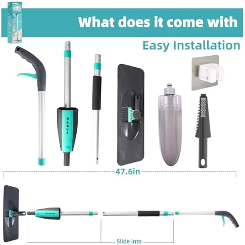 High-Efficiency Microfiber Spray Mop