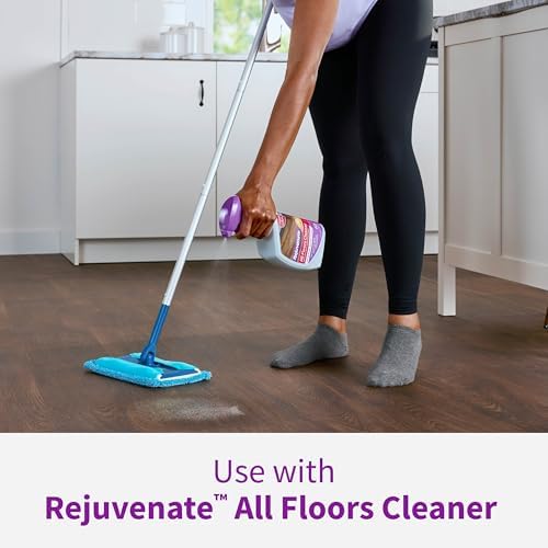 Rejuvenate Microfiber Sweeper Pads - 5 Count Reusable Replacement for Swiffer Mops