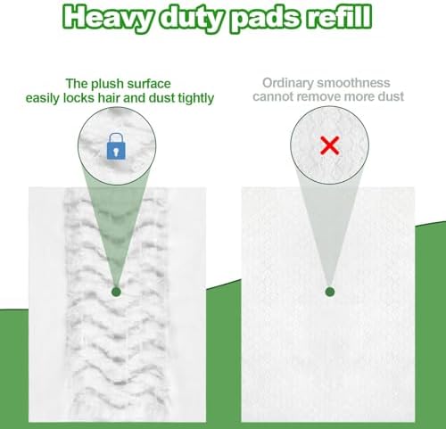 Fast-Mounting Dry Swiffer Pads for Easy Pet Hair Removal