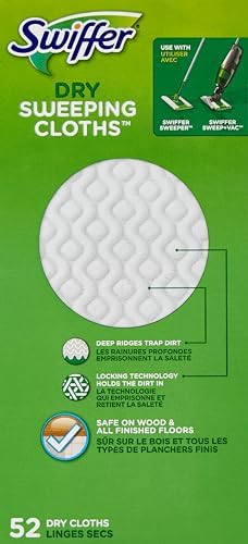 Swiffer Sanrap Dry Mop Refills for All-Purpose Floor Mopping