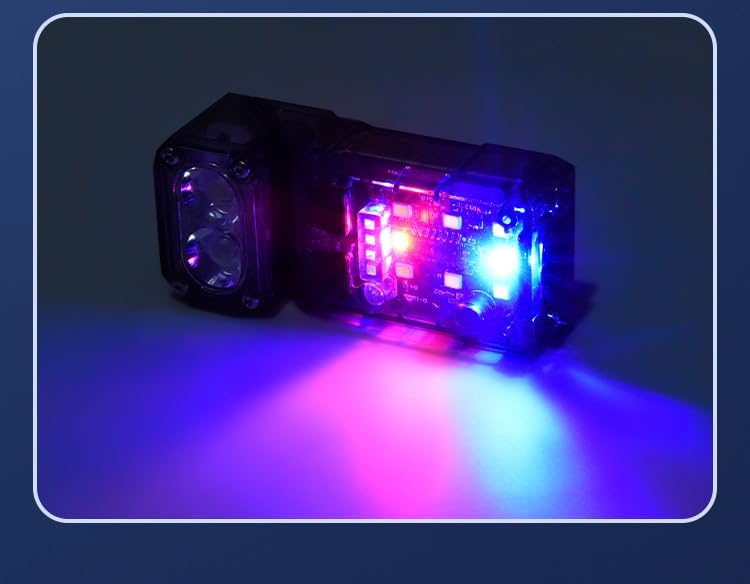 81mm LED Headlamp Multifunctional Rotate Protect