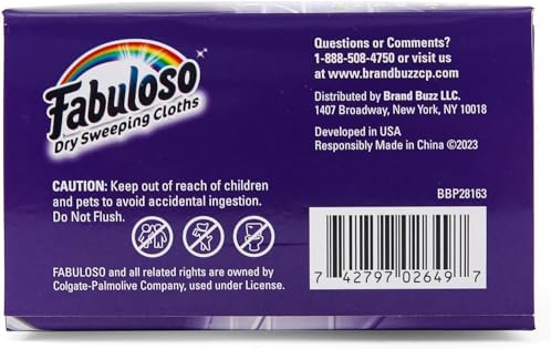 Fabuloso Dry Cloths 10 Pack - 160 Unscented