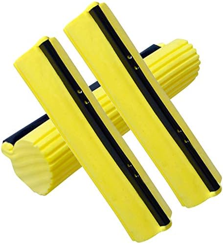 Motive Life - PVA Sponge Roller Mop Head Refills 3 Pack - Yellow