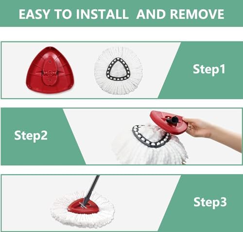 Deep Clean with Isquene Mop Heads