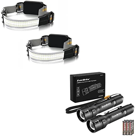 Fast-Charging 500 Lumens Headlamp with 210-Degree Illumination for Hiking Camping