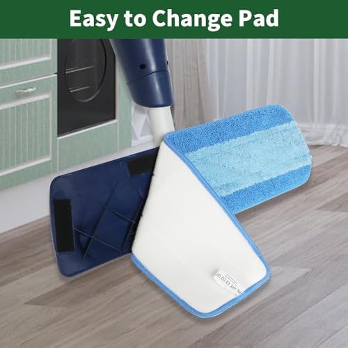 AmaVins 3 Pack Microfiber Cleaning Pads for Bona Mop