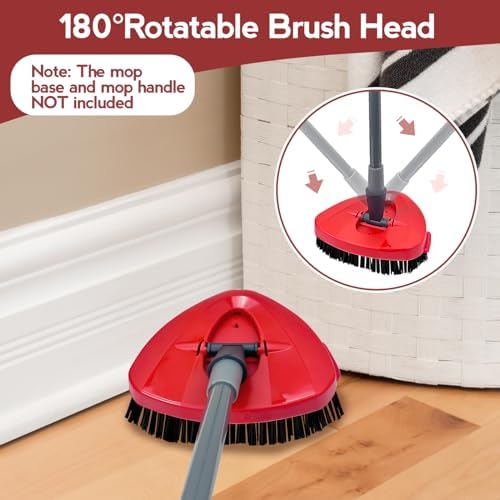 Sturdy Spin Mop scrub brush promises deep cleaning with precision