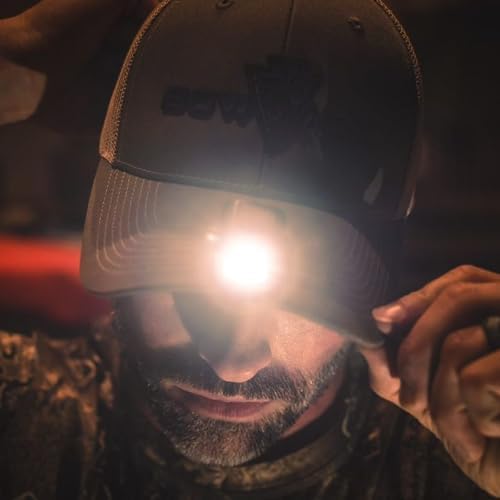 Sleek Rechargeable LED Headlamp Panther Vision Powercap