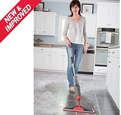 rubbermaidreveal sprays mopDurable Cost-Effective Anti-Dust Mop with REFILLABLE BOTTLE