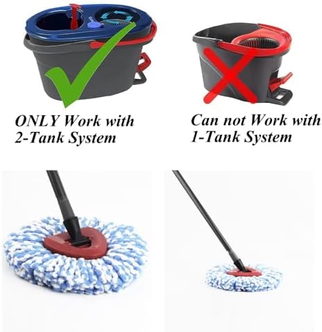 High-Quality OCedar Scrub Brush for 2 Tank System Replacement