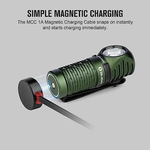 OLIGHT Perun 2 Mini Headlamp 1100 Lumens Rechargeable with Red Light Option