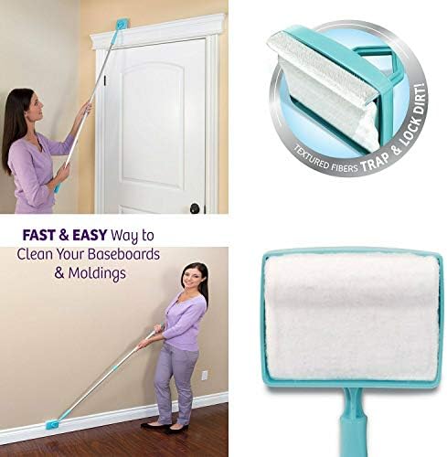Mop Baseboard Brush Buddy Extended