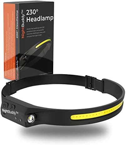 NightBuddy LED Headlamp with 5 Light Modes