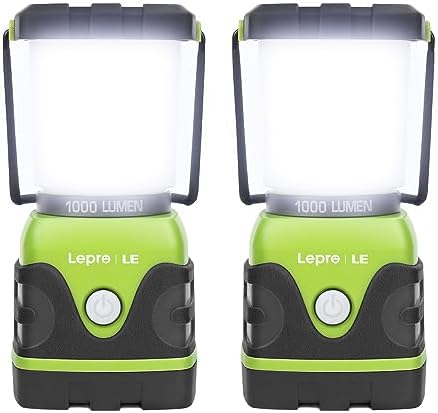 1000LM LED Camping Lantern with 4 Modes Waterproof Bright