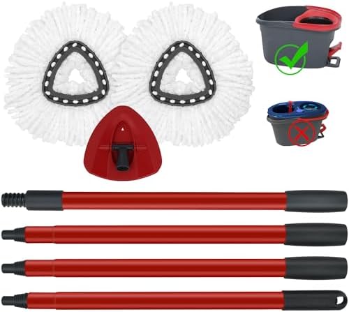 O-Ceda Mop Heads Set for EasyWring Spin Mop