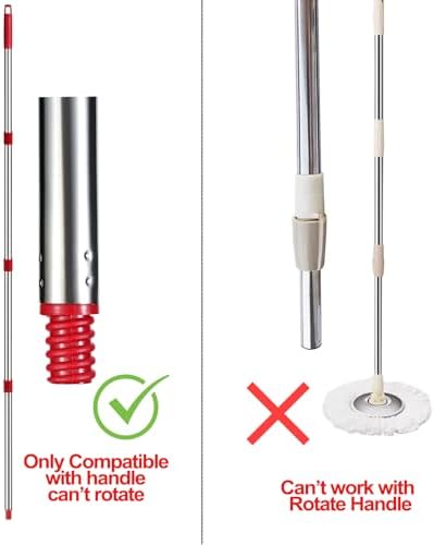 Pro-Grade 4-Section Mop Handle