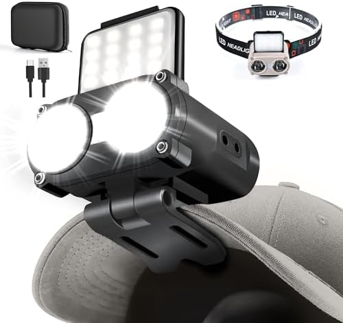 800 Lumens Rechargeable LED Hard Hat Light