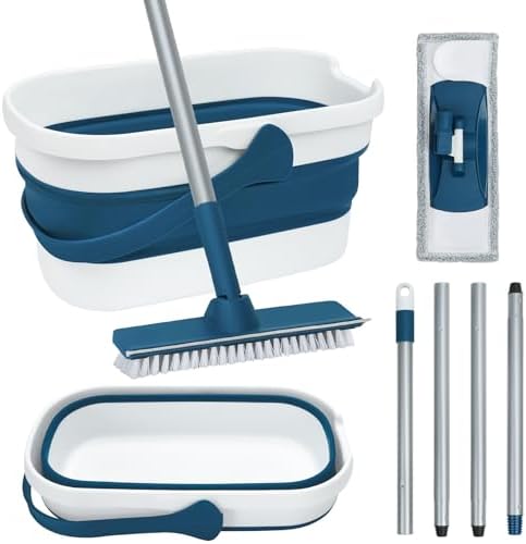 Collapsible Mop Bucket Set by TrueYee