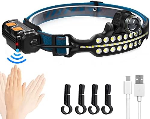 DARKBEAM Rechargeable LED Headlamp for Camping Fishing emergency