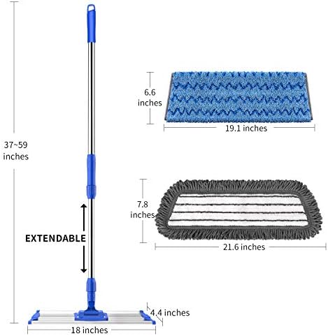 MRSIGA 18 Professional Microfiber Mop
