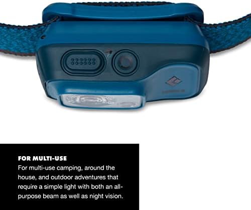 Perfect Black Diamond Rechargeable Headlamp for Camping Hiking and More