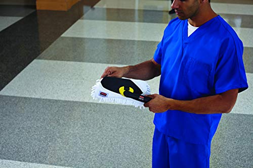 Durable and Efficient Quick-Connect Microfiber Dust Mop for Cleaning Floors